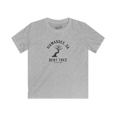 Kid’s T-Shirt, Bent Tree design by515Gear.com | Hiawassee, GA | Don't leave the trail!