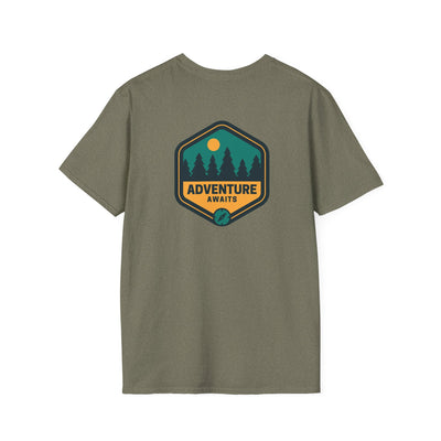 Unisex Adult T-shirt, 515 Adventure Awaits design  | 515Gear.com | Because Therapy is Expensive!