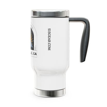 Blairsville - Stainless Steel Travel Mug with Handle, 14oz