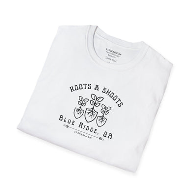 Blue Ridge, Roots & Shoots Gardening - Unisex T-shirt