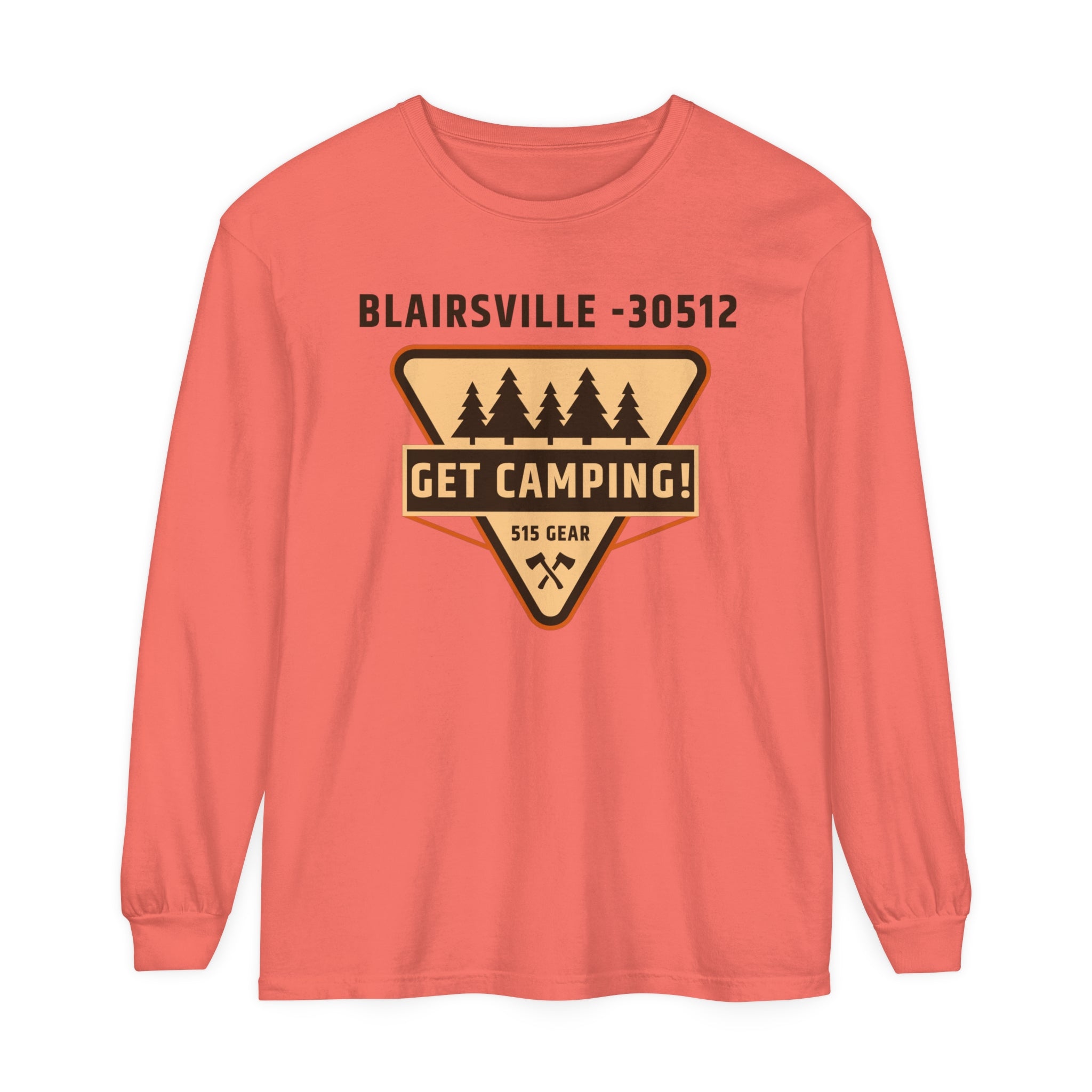 Get Camping! Blairsville - Long Sleeve T-Shirt