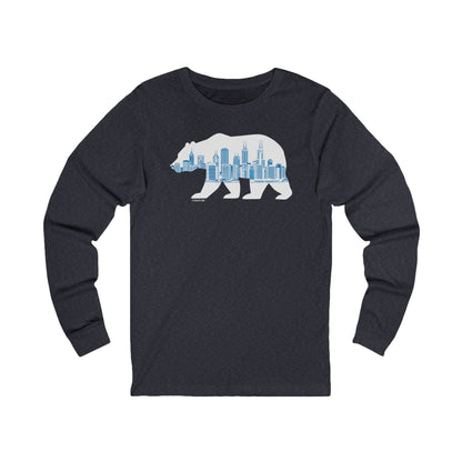 “Bear Down, Chi-Town” Skyline Long Sleeve Tee