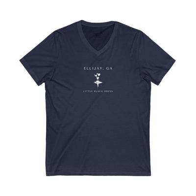 Women’s V-Neck T-shirt, by 515Gear.com | Ellijay, GA | Little Black Dress!