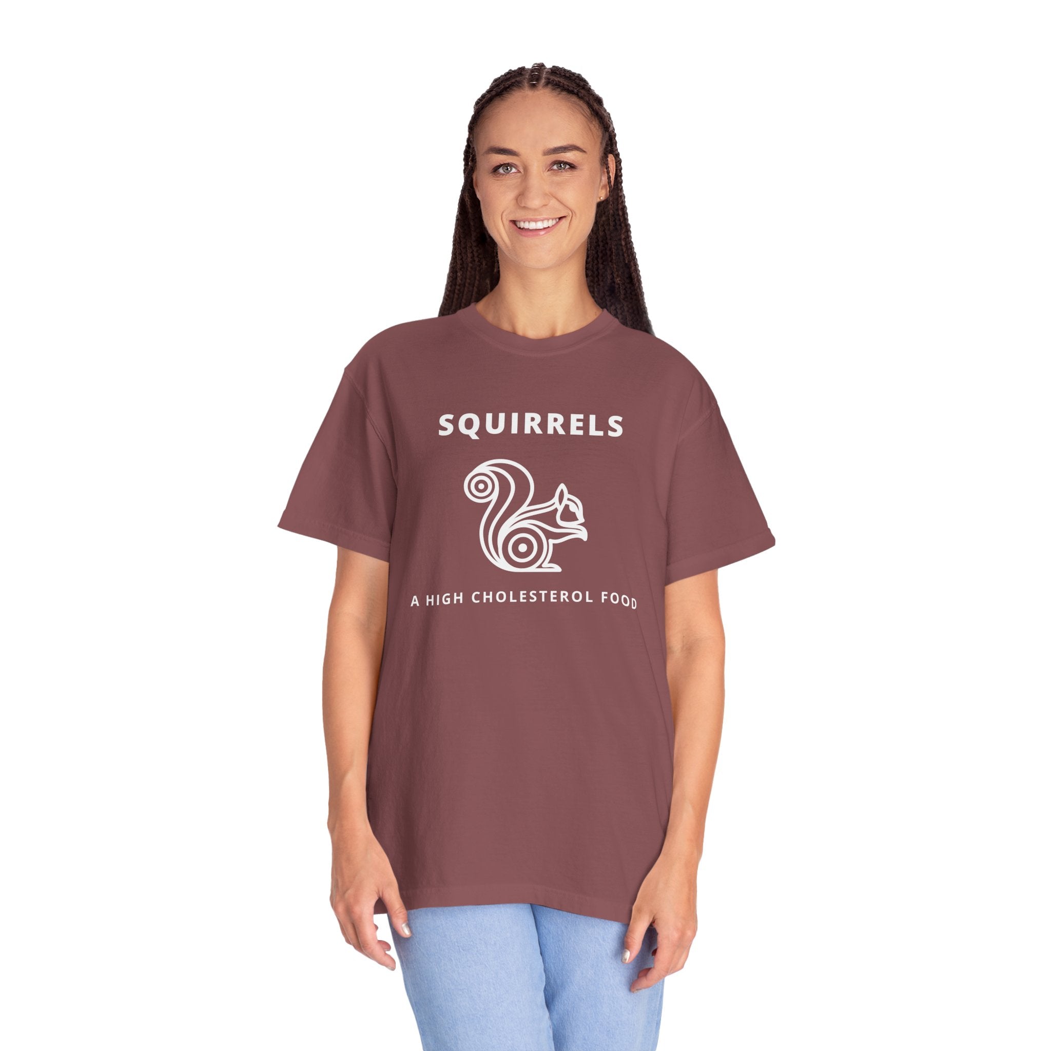 Word Fun: Squirrels - Garment-Dyed T-shirt