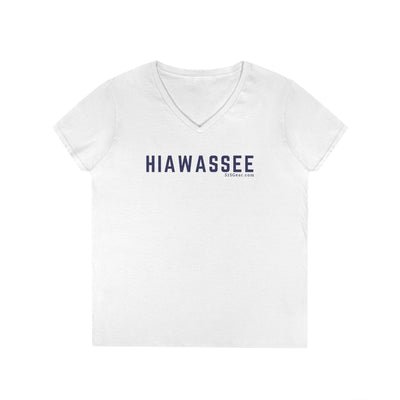 Women’s V-Neck T-shirt, by 515Gear.com | Hiawassee, GA | Classic cotton, semi-fitted t-shirt 