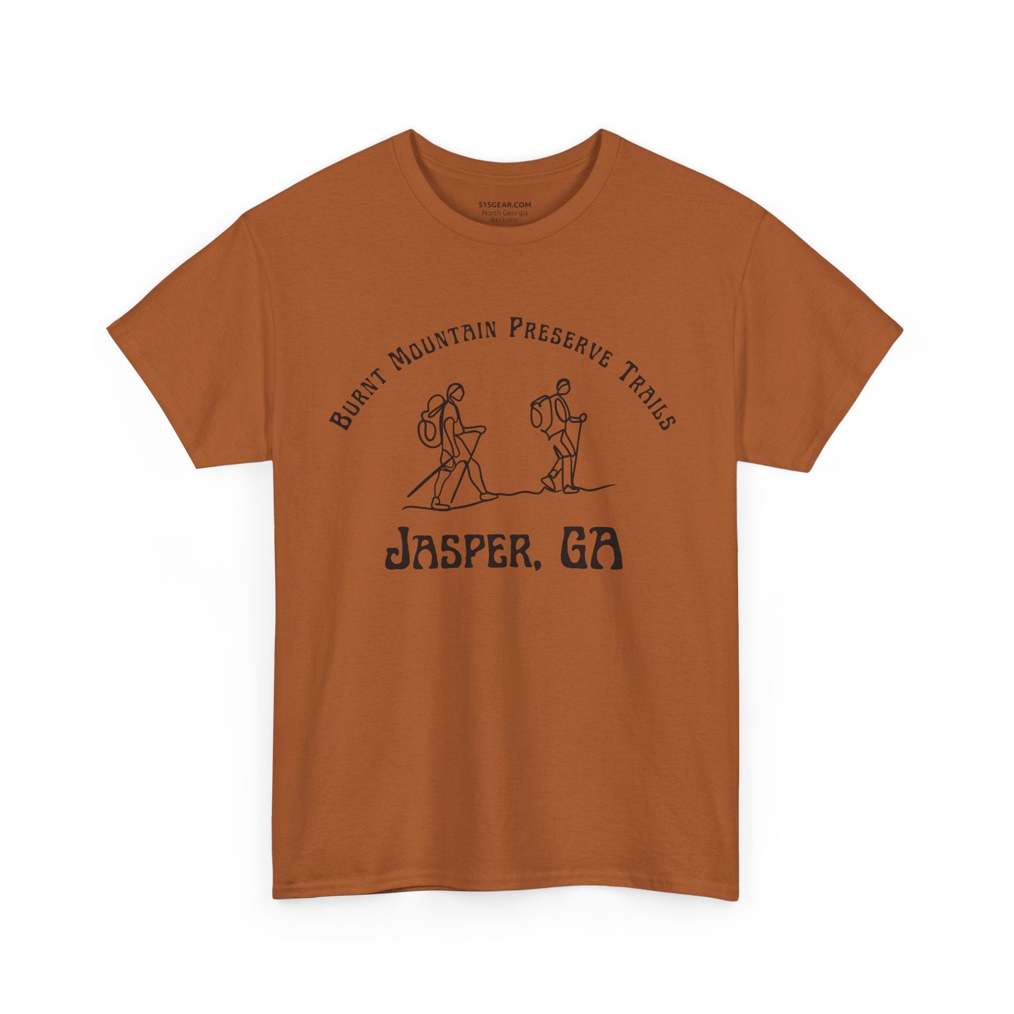 Burnt Mountain Preserve Trails, Unisex Heavy Cotton Tee