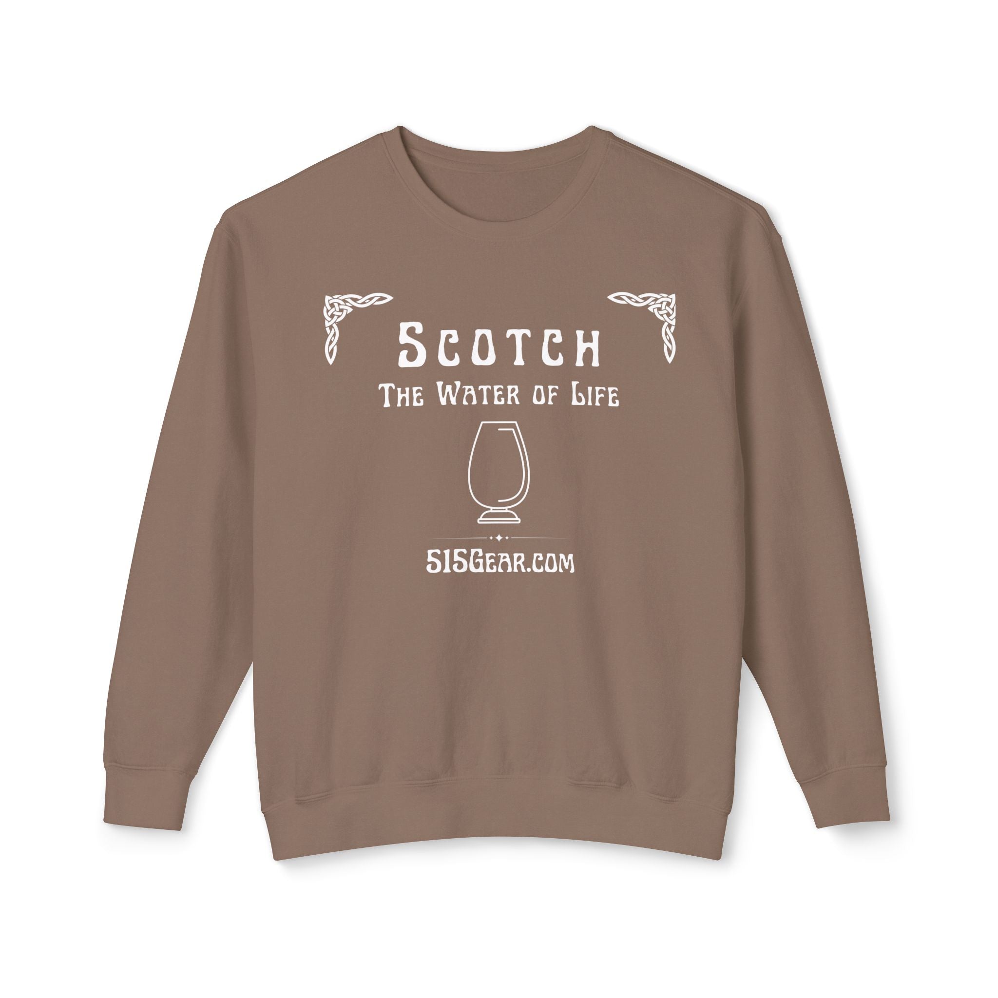 Scotch, The Water of Life - Unisex Lightweight Crewneck Sweatshirt