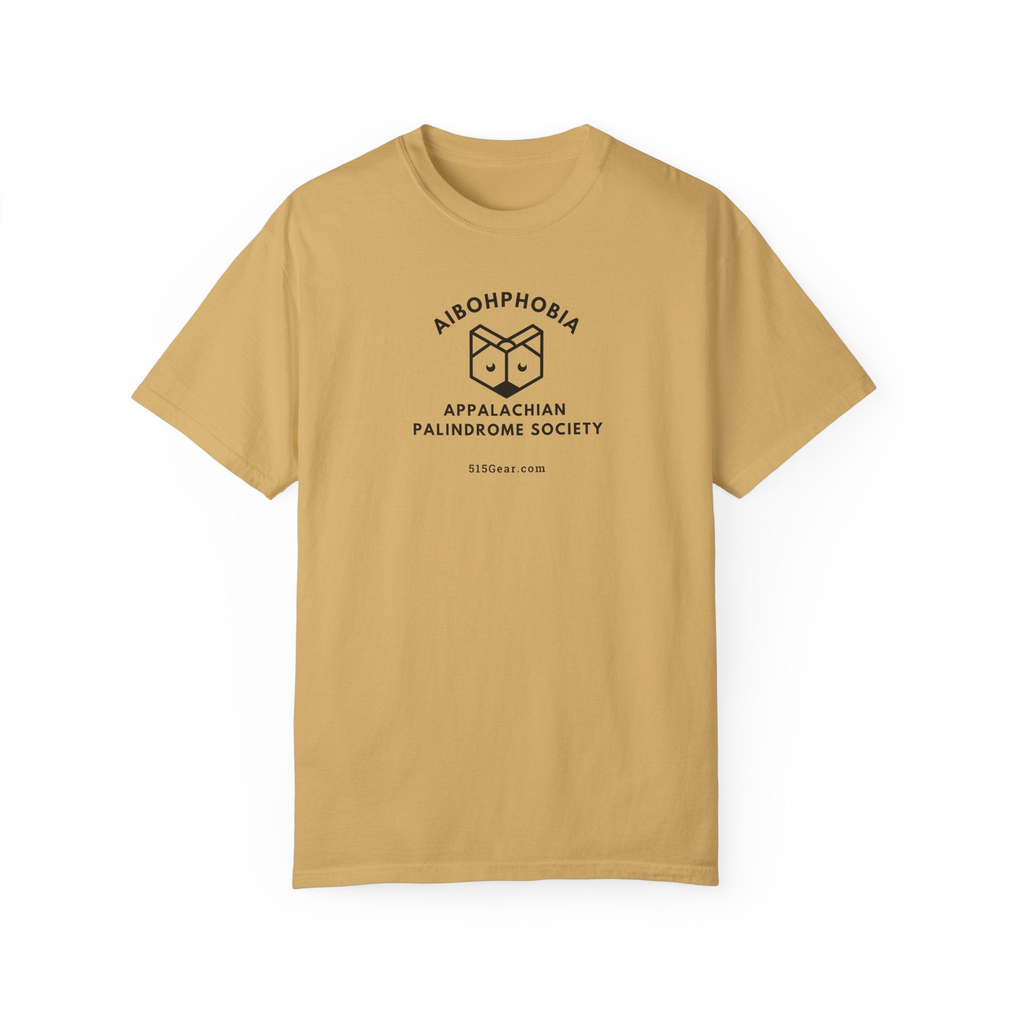 Unisex Adult T-shirt, Aibohphobia Word fun! | by 515Gear.com | Nothing to fear but fear itself!