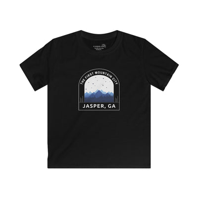 Kid’s T-Shirt, The First Mountain City design by515Gear.com | Jasper, GA | The original mountain town