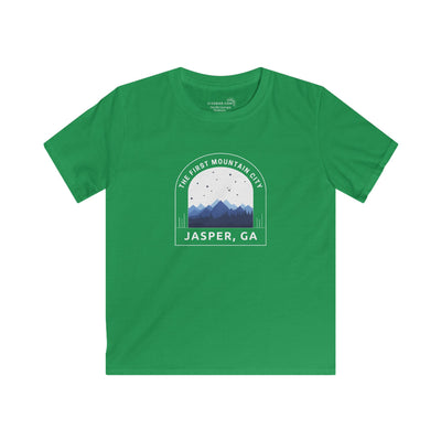 Kid’s T-Shirt, The First Mountain City design by515Gear.com | Jasper, GA | The original mountain town