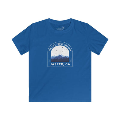 Kid’s T-Shirt, The First Mountain City design by515Gear.com | Jasper, GA | The original mountain town