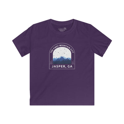 Kid’s T-Shirt, The First Mountain City design by515Gear.com | Jasper, GA | The original mountain town