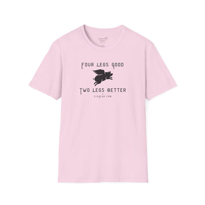 unisex adult t-shirt, satirical reference for “Orwellian” lovers | 515Gear.com | anyone love Animal Farm?