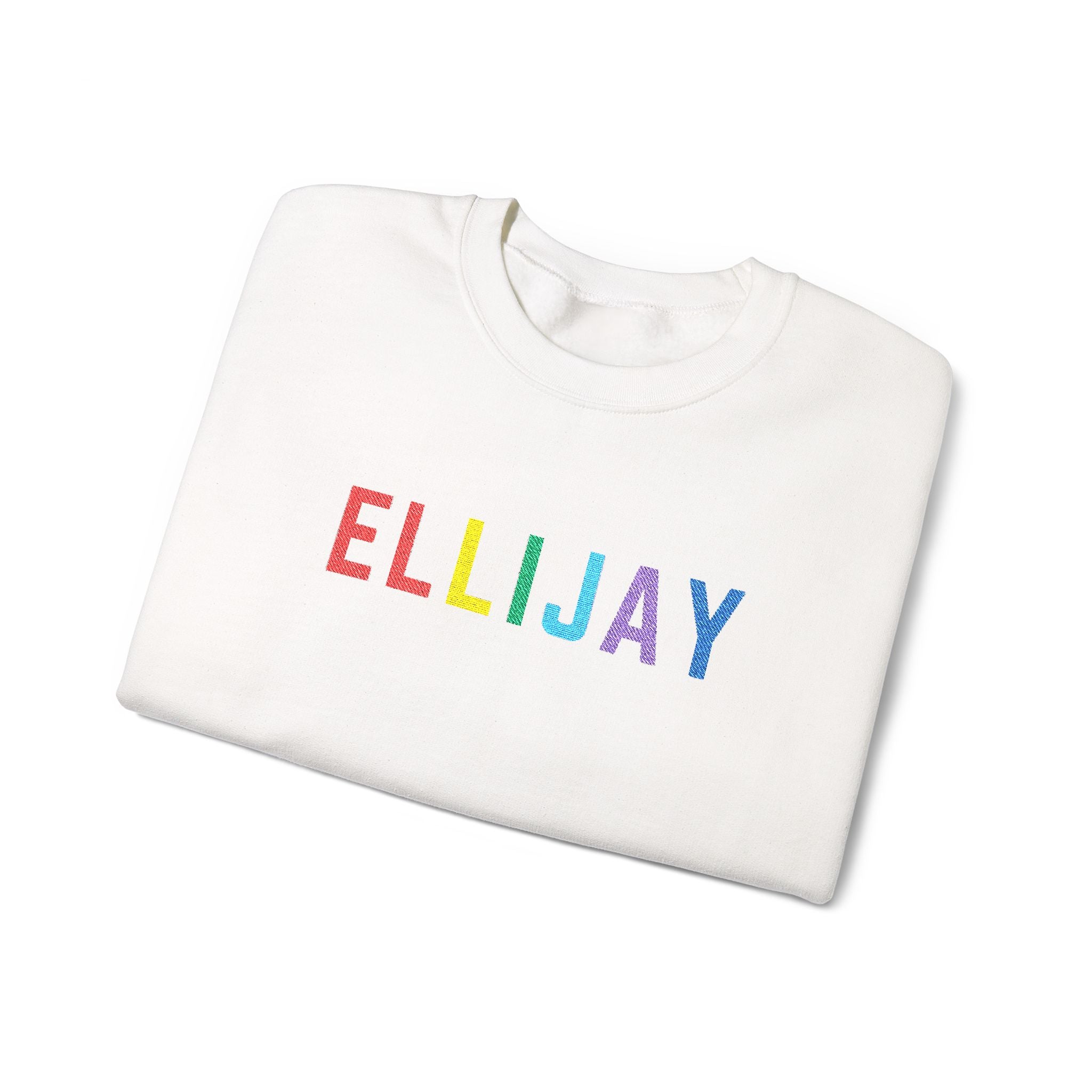 Color Me Ellijay Unisex Embroidered Sweatshirt