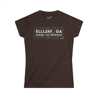 Women’s t-shirt by 515Gear.com | Ellijay, GA | Uncork with vineyard lifestyle graphic perfect for girls’ weekends