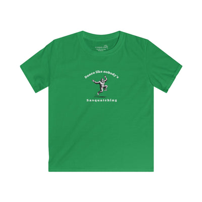 Kid’s T-Shirt, Dance Like Nobody's Susquatching | by515Gear.com | Grooving with Bigfoot!