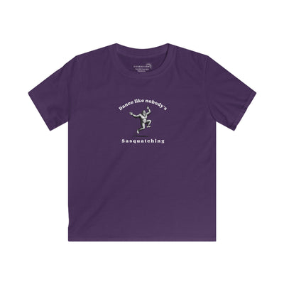 Kid’s T-Shirt, Dance Like Nobody's Susquatching | by515Gear.com | Grooving with Bigfoot!