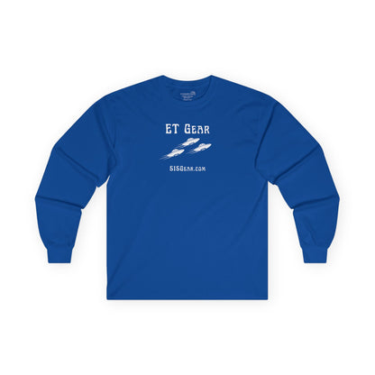 Unisex Adult Long-Sleeve T-shirt, Flying Saucer design | by 515Gear.com | Call Mulder and Scully!