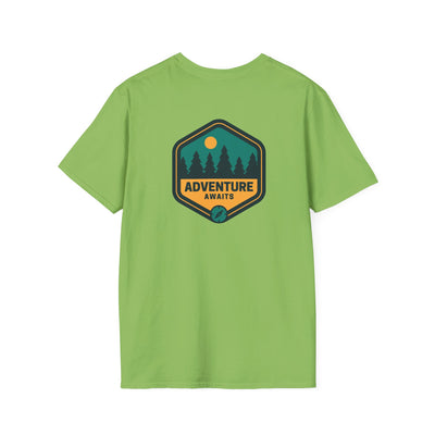 Unisex Adult T-shirt, 515 Adventure Awaits design  | 515Gear.com | Because Therapy is Expensive!