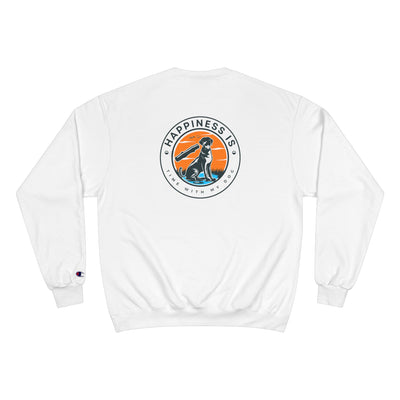 Sweatshirt, "Happiness Is" logo |515Gear.com |  Spending Time with my Dog!