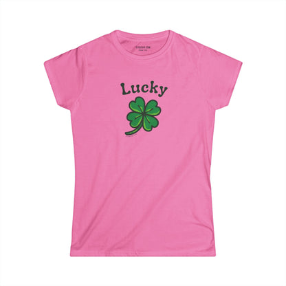 The Lucky Charm Women's Softstyle Graphic Tee