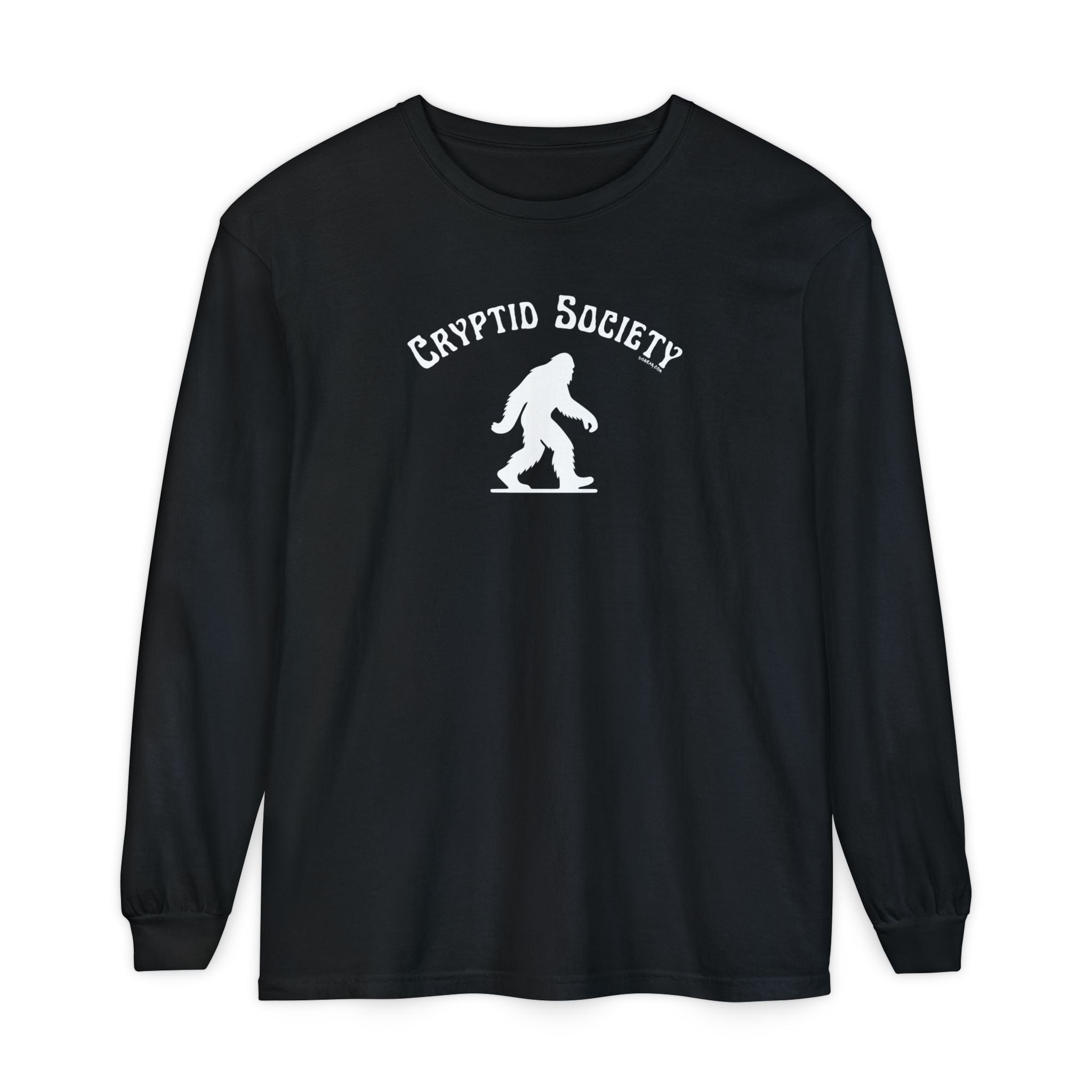 Cryptid Society Long Sleeve Tee – Bigfoot Edition (Comfort Colors®)