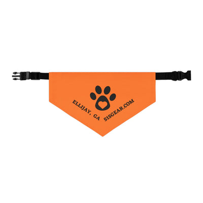 Dog Bandana, by 515 Gear.com | Ellijay, GA |  Orange Bling for your favorite pup!