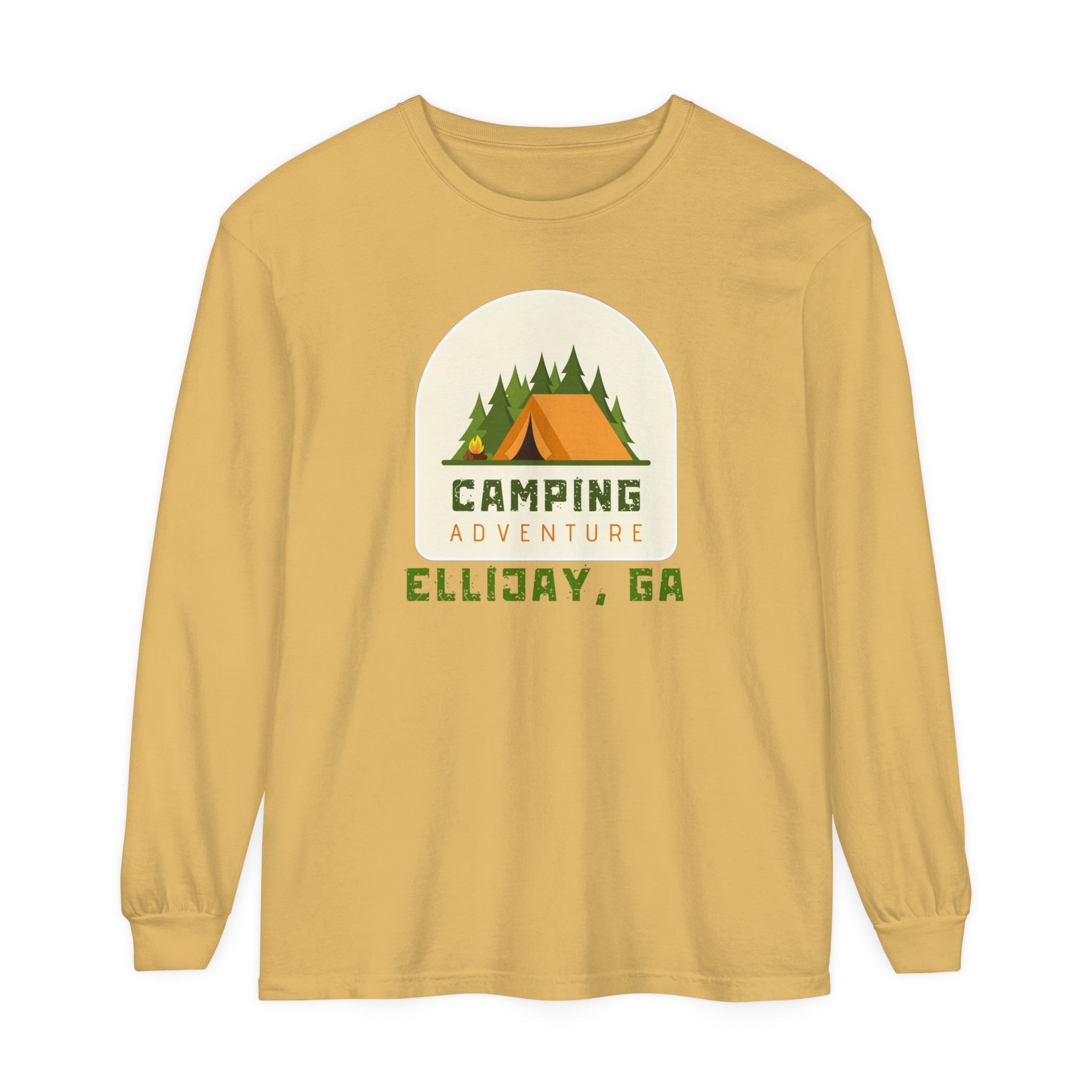 Ellijay Camping- Long Sleeve T-Shirt