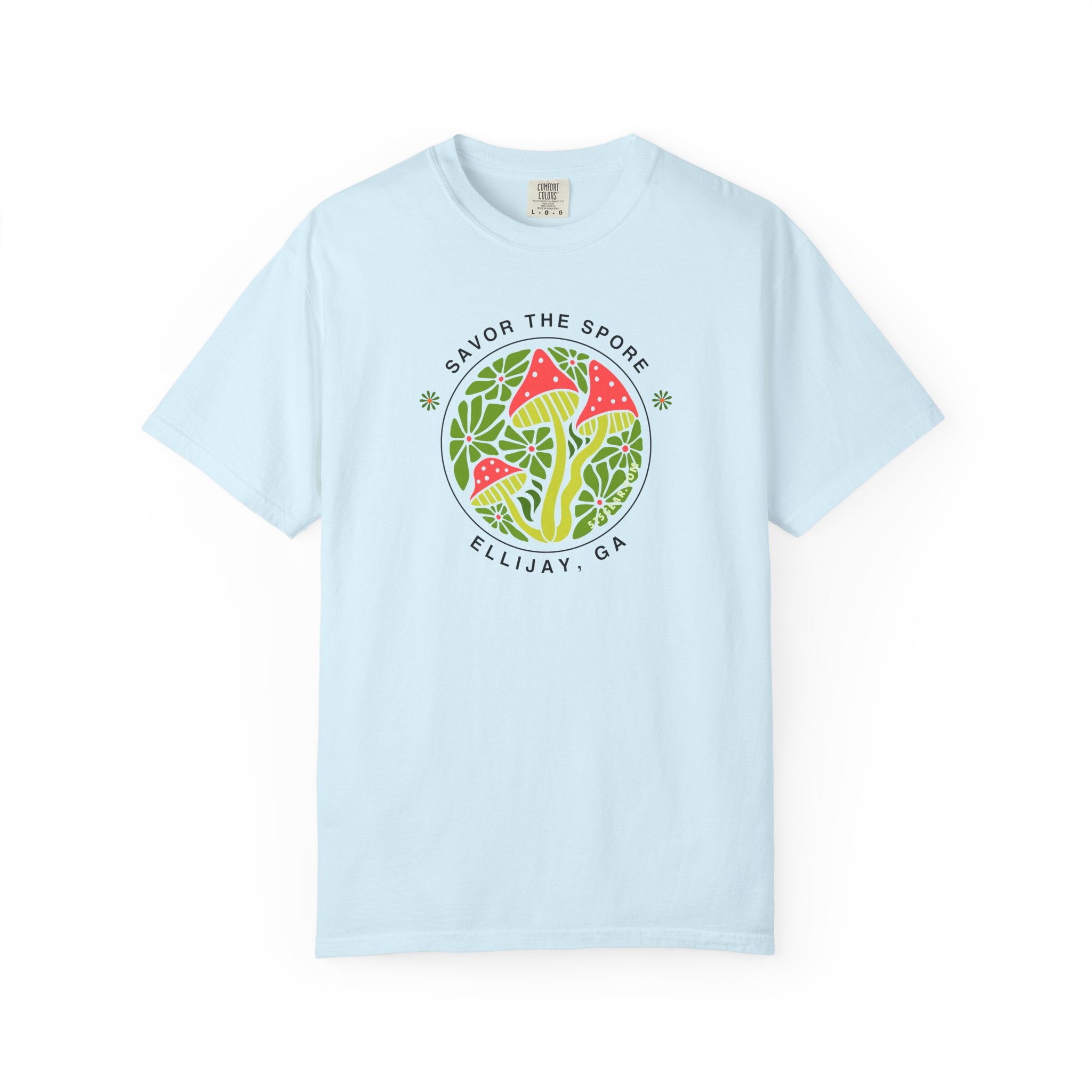 Ellijay Savor the Spore - Comfort Colors Unisex Garment-Dyed T-shirt