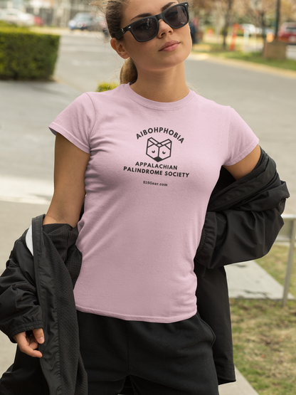 Unisex Adult T-shirt, Aibohphobia Word fun! | by 515Gear.com | Nothing to fear but fear itself!
