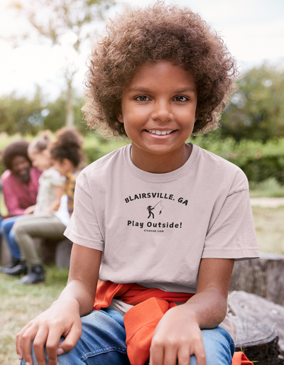 Kid’s T-Shirt, North GA Angler Adventure by 515Gear.com | Blairsville, GA | Play Outside! 