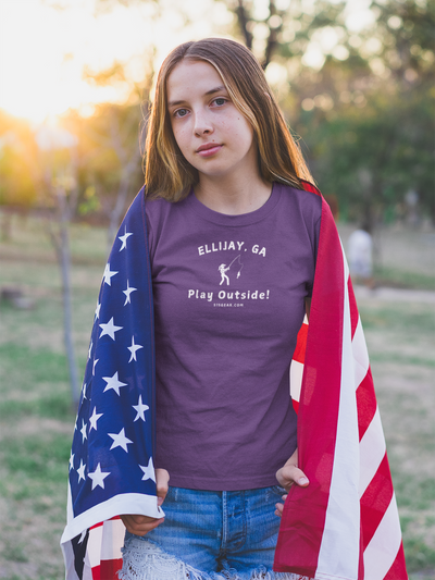 Kid’s T-Shirt, North GA Angler Adventure by 515Gear.com | Ellijay, GA | Play Outside! 