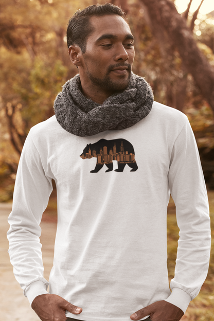 “Bear Down, Chi-Town” Skyline Long Sleeve Tee