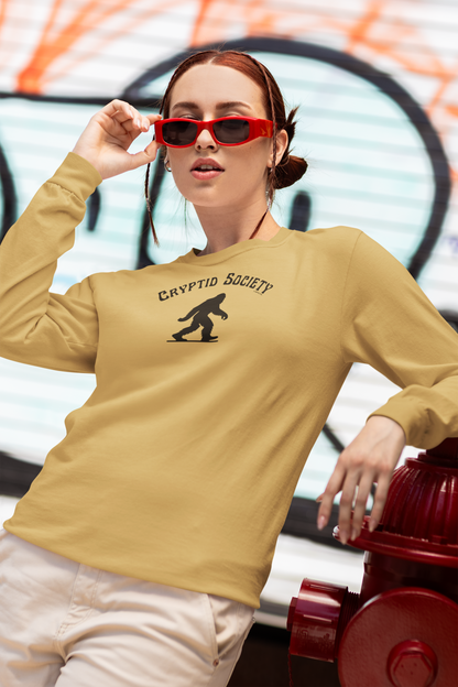 Cryptid Society Long Sleeve Tee – Bigfoot Edition (Comfort Colors®)