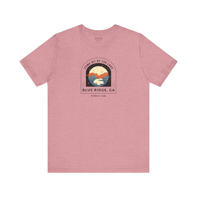 Unisex Adult T-shirt, by 515Gear.com | Blue Ridge, GA | Come Sit by the Lake!
