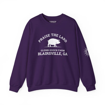 Sweatshirt, Praise the Lard Design, by 515Gear.com | Blairsville, GA | Glenn Gooch Farm