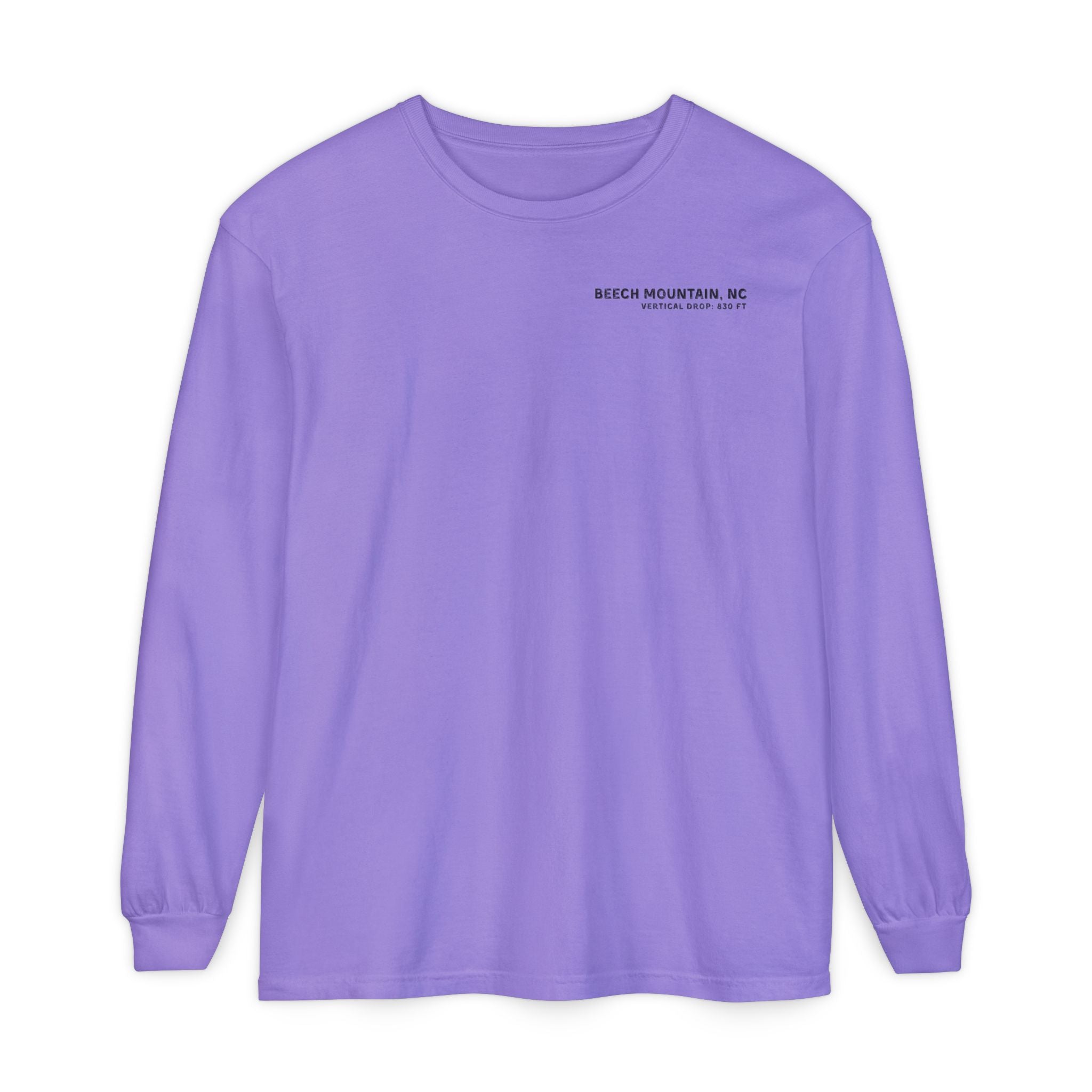 Beech Mountain, NC – 5506 Summit (v2) Comfort Colors® Long-Sleeve Tee