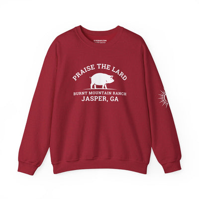 Sweatshirt, Praise the Lard Design, by 515Gear.com | Jasper, GA | Burnt Mountain Ranch