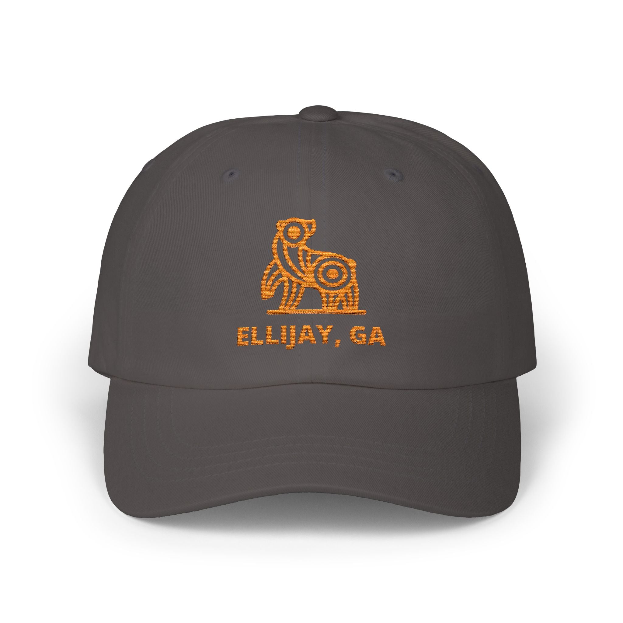 Ellijay, Bear Cap - Orange Embroidery