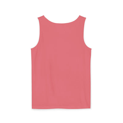 Red tank top on a white background