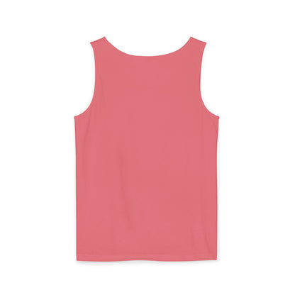 Red tank top on a white background