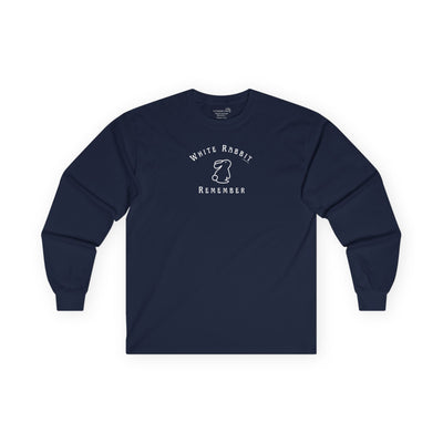Dreamy White Rabbit - Remember - Long Sleeve Tee