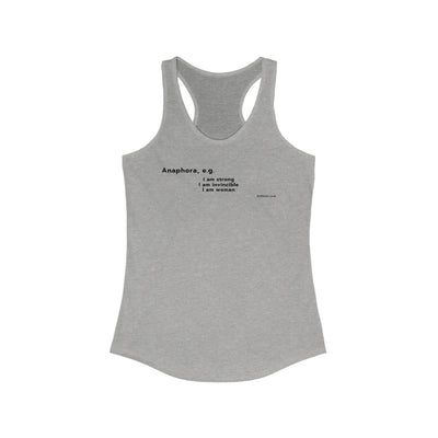 Women’s tank-top, “I am Woman” | 515 Gear | cotton tank perfect for hikes, casual wear or workouts