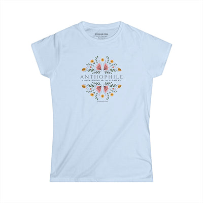 Women’s T-shirt, Anthophile meaning plant lovers | by 515Gear.com | Life is a garden