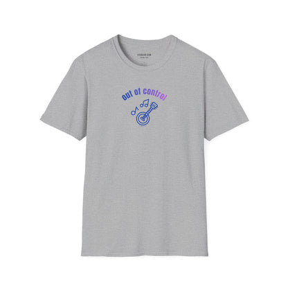The Fretless Fury Out of Control Banjo Unisex Softstyle T-Shirt