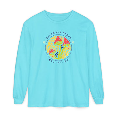Savor the Spore – Ellijay, GA Unisex Long-Sleeve Tee