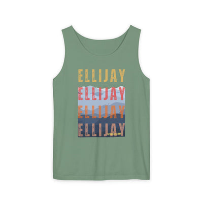 unisex tank-top, mountains graphic, by 515 Gear | Ellijay, GA | cotton tank perfect for casual hikes and workouts