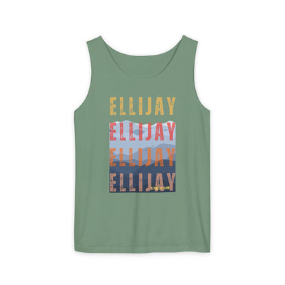 unisex tank-top, mountains graphic, by 515 Gear | Ellijay, GA | cotton tank perfect for casual hikes and workouts