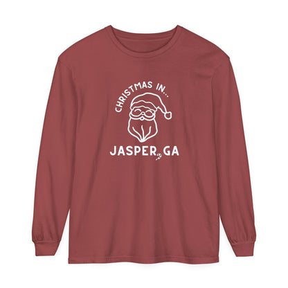 Christmas in Jasper - Long Sleeve T-Shirt