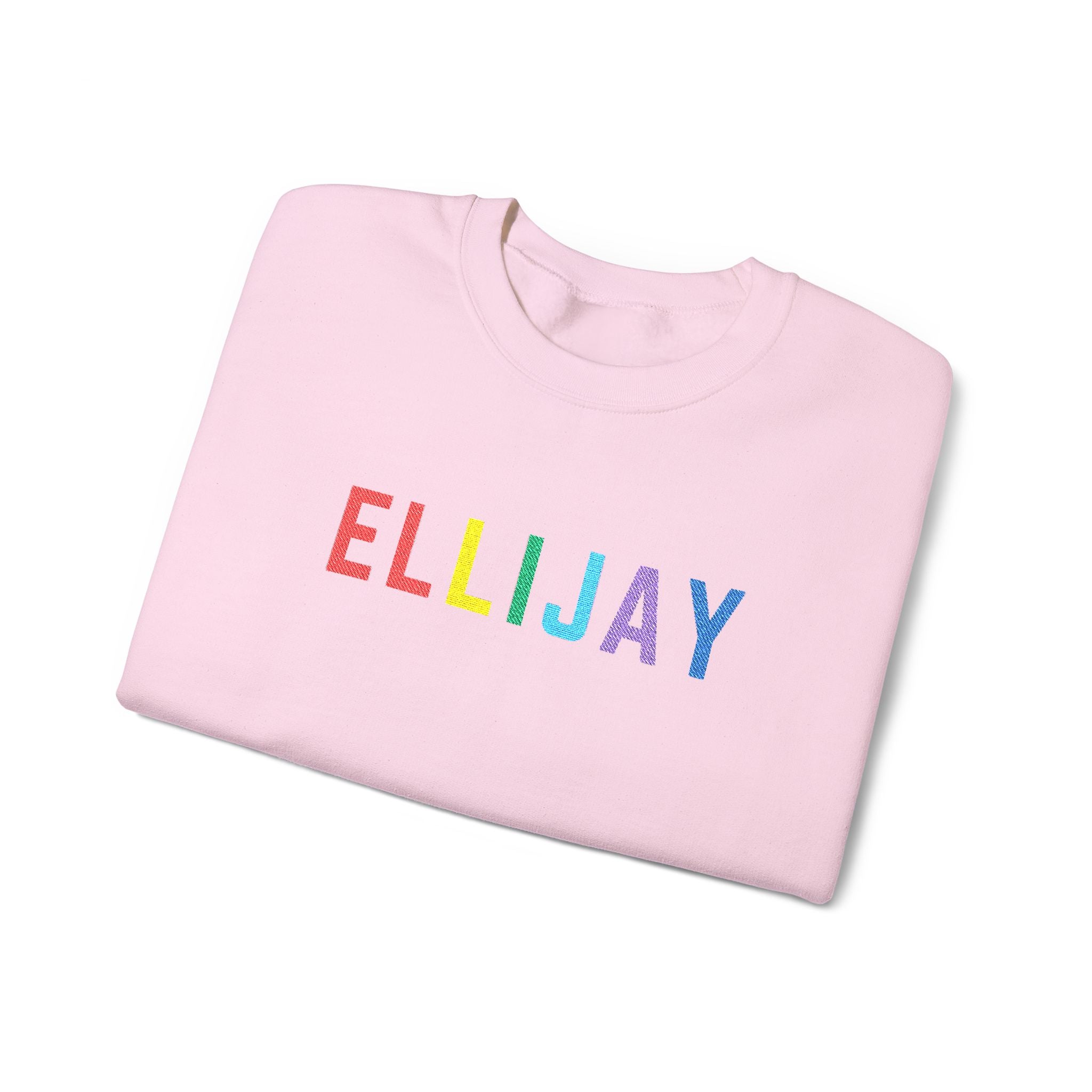 Color Me Ellijay Unisex Embroidered Sweatshirt
